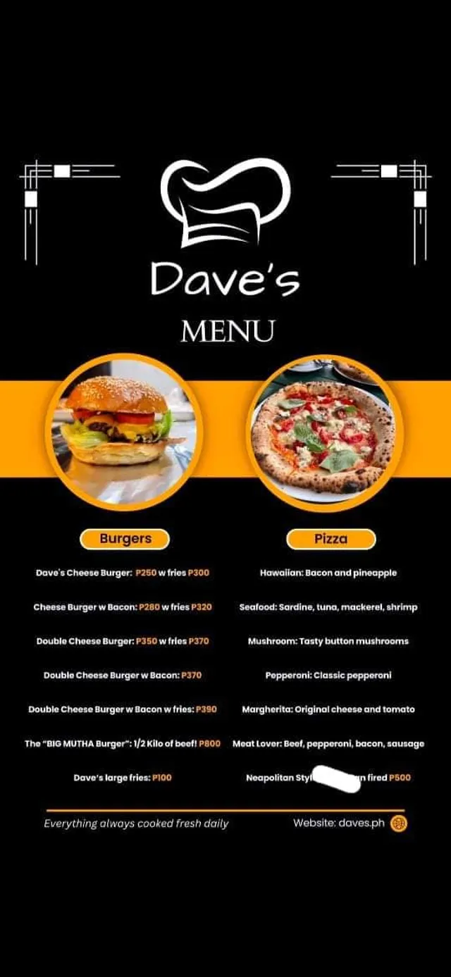 Discover Authentic Italian Flavors at Dave’s Pizza in Carcar City